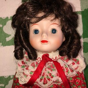 Porcelain Doll 16 inch tall